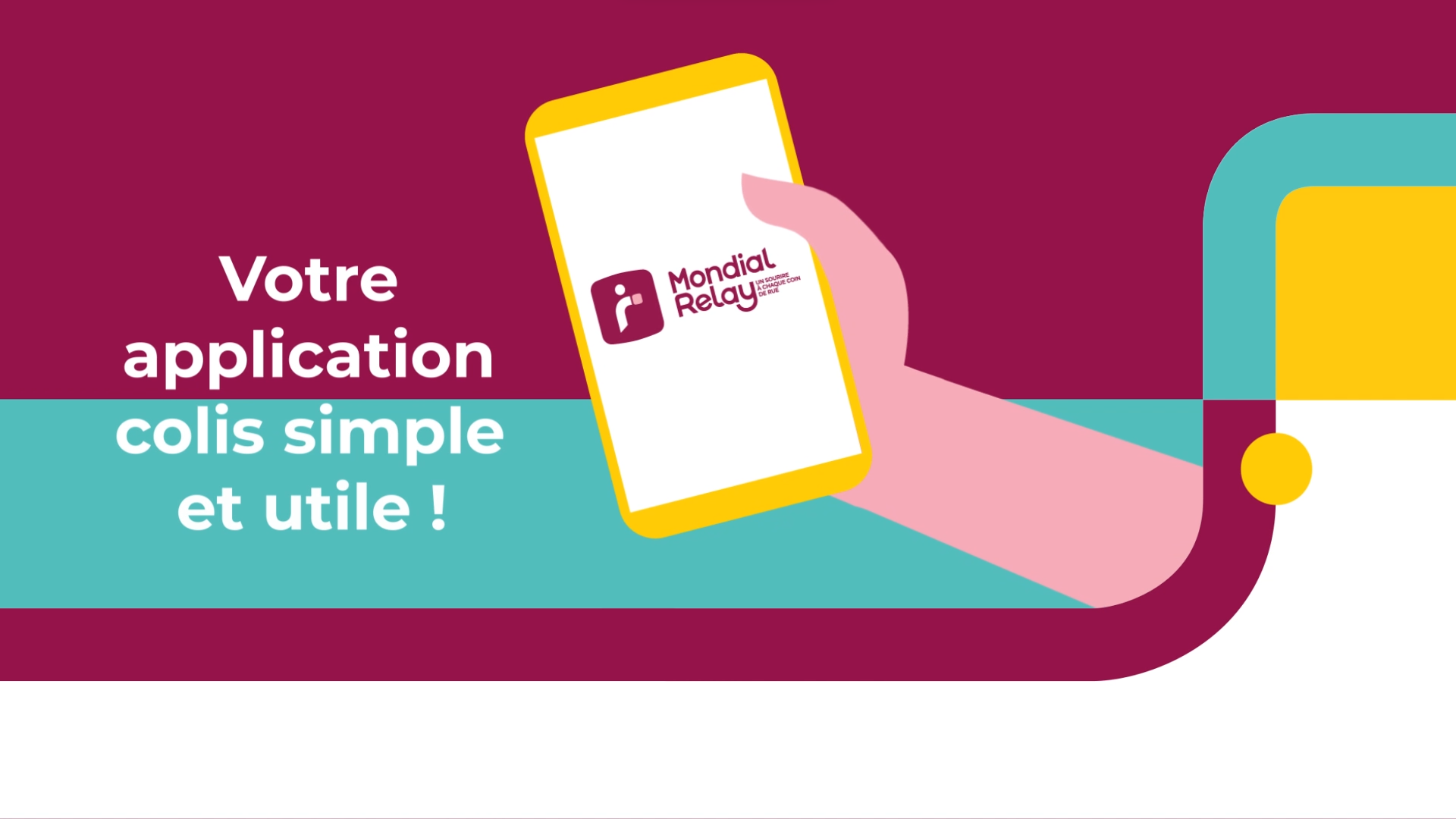 image issue d une campagne digitale montrant une application de livraison